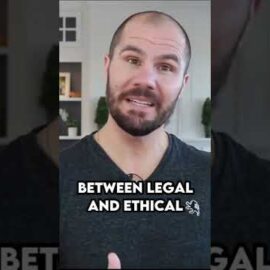 What is Legal vs What is Ethical When Wholesaling Houses #shorts