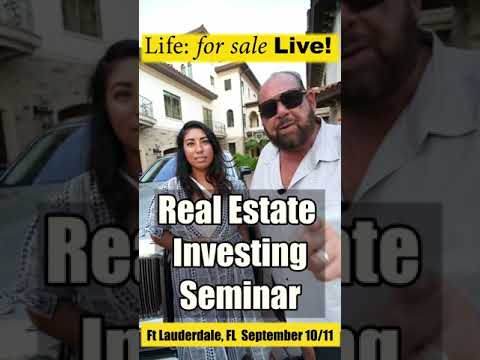 Real Estate Seminar with Ben Mallah September 10/11 in Ft Lauderdale #shorts
