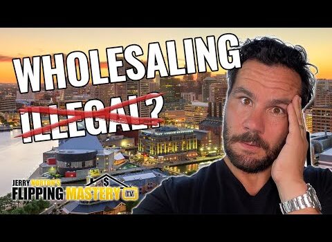 Breaking News…Wholesaling Real Estate To Be ILLEGAL in Maryland!